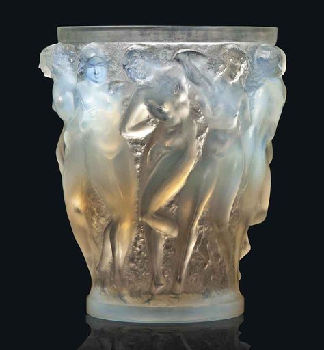 BACCHANTES VASE, NO. 997 Lalique Jewelry, Glass Objects, Rene Lalique, Lalique Crystal, Art Deco Glass, Vintage Art Glass, Ball Lights, Gorgeous Glass, Art Objects