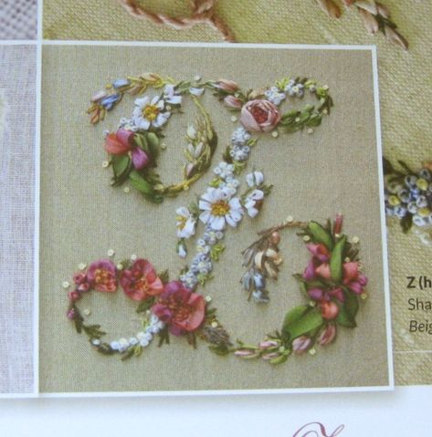 Elisabetta Sforza, Embroidery Books, Flower Alphabet, Embroidery Book, Alphabet Book, Heirloom Sewing, Sewing Embroidery Designs, Needlepoint Kits, Embroidery Techniques