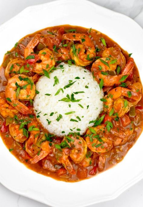 Shrimp Etouffee - GypsyPlate New Orleans Bbq Shrimp, Southern Squash Casserole, Shrimp Etouffee, Etouffee Recipe, Bbq Shrimp, Grits Recipe, Shrimp Seasoning, Easy Shrimp, Cooking White Rice