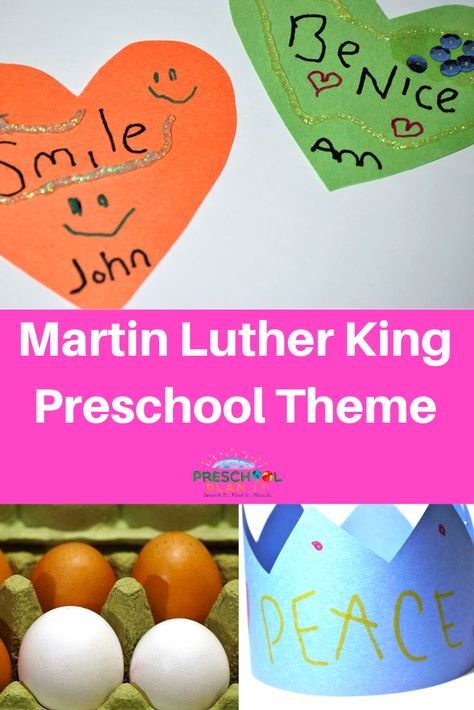 Martin Luther King Preschool, Mlk Preschool, Mlk Lesson Plans, Peaceful Activities, Martin Luther King Holiday, Martin Luther King Jr Crafts, Mlk Crafts, Martin Luther King Activities, Mlk Activities