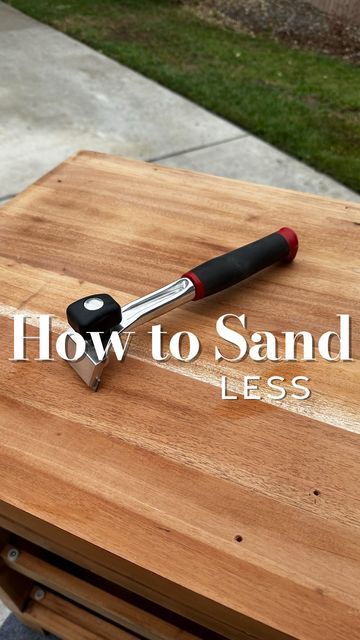 Carbide Scraper, Instagram Boost, Time Saver, Diy Games, Have You Tried, Diy Tools, Say Goodbye, Sanding, You Tried