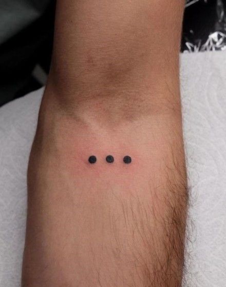 50+ Small 3 Dots Tattoos And Big Meanings Behind Them - InkMatch Dr Woo Tattoo Minimalist, Same Same But Different Tattoo, 3dots Tattoo Meaning, Symbol For Peace Tattoo, 5 Dots Tattoo, Three Dot Tattoo Meaning, Tattoo Dots On Fingers Meaning, Support Tattoo Ideas, 3 Circles Tattoo