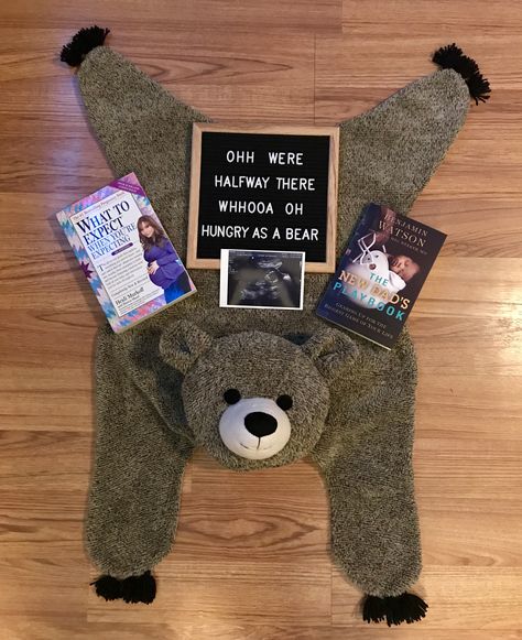 Oh we’re halfway there. Whoaaa oh hungry as a bear. 20 weeks pregnant #20weekspregnant #20weeks #boymom #letterboard 20 Weeks Pregnant Letterboard, 20 Weeks, 20 Weeks Pregnant, Boy Mom, Letter Board, Mom Life, Baby Boy