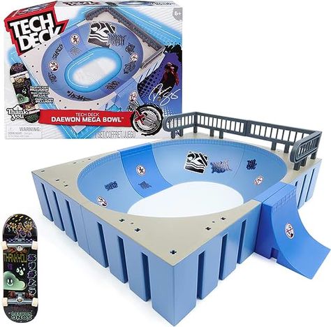 Amazon.com: Tech Deck Disorder Daewon Song, Mini Skate, Skateboard Ramps, Mini Skateboard, Skateboard Park, Finger Skateboard, Tech Deck, Skill Games, Pool Coping