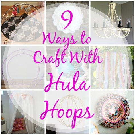 hulahoops Hula Hoop Crafts, Hoola Hoop Diy Decor, Hula Hoop Weaving, Hula Hoop Rug, Diy Hula Hoop, Hula Hoop Chandelier, Indie Crafts, Hoop Crafts, Indie Craft