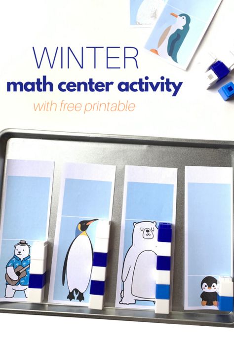 Letters & Numbers Archives - No Time For Flash Cards Arctic Animals Preschool Activities, Winter Animals Preschool, Arctic Animals Preschool, Winter Math Centers, Winter Math Activities, Winter Theme Preschool, Winter Activities Preschool, Circle Time Activities, Winter Classroom