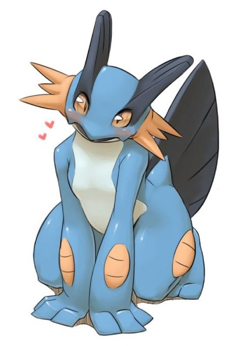 swampert wifu Cool Pokemon Pictures, Cute Pokemon Art, Kartu Pokemon, Pokémon Oras, First Pokemon, Pokemon Waifu, Cute Pokemon Pictures, Play Pokemon, Pokemon Images