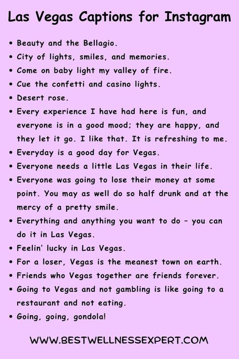 Vegas Captions Instagram, New Pick Up Lines, Las Vegas Quotes, Las Vegas Activities, Vegas Quotes, Vegas Activities, Ig Quotes, Insta Quotes, Trend Quote