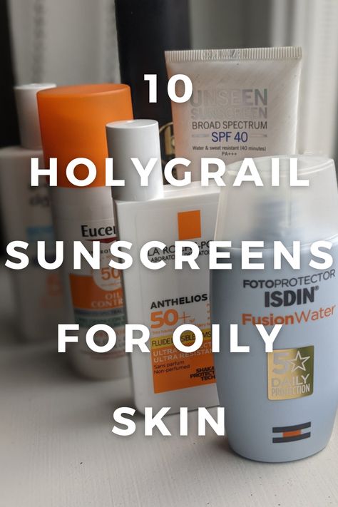 Here is a list of my top 10 holy grail sunscreens which are non greasy and leave an invisible finish on the skin. These lightweight chemical sunscreens are best suited for oily skin and are quite affordable price wise with them being mostly drugstore options in 2021. Best Oil Free Sunscreen For Face, Best Daily Sunscreen For Face, Sun Cream For Oily Skin, Face Sunscreen Oily Skin, Affordable Sunscreen For Oily Skin, Best Spf For Face Oily Skin, Best Sunscreens For Oily Skin, Matte Sunscreen Oily Skin, Best Sunscreen For Face Oily Skin