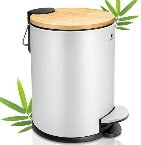 Under Sink Bin, Bedroom Bin, Small Grey Bathrooms, Bedroom Trash Can, Bamboo Bathroom, Bathroom Bin, Bathroom Trash Can, Small Toilet, Ideal Bathrooms