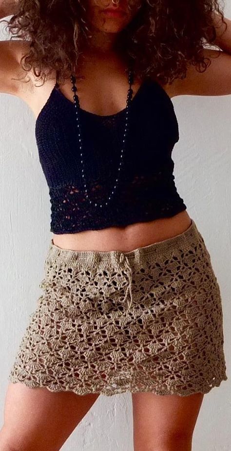 Free Crochet Mini Skirt Pattern, Crochet Lace Skirt Pattern Free, Crocheted Skirts Pattern Free, Free Crochet Patterns Skirt, Midi Crochet Skirt, Crochet Skirt Short, Crochet Mesh Skirt Free Pattern, Crochet Beach Skirt Pattern Free, Crochet Skirt Pattern Free For Women