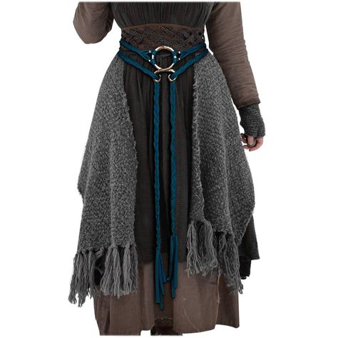 PRICES MAY VARY. Made of polyester material, the medieval rope belt is soft and durable, comforable to wear. The norse viking troll ring belt is simple design with a viking o-ring, adding a touch of ancient mystique to your costume. Pair it with your blouses, dresses, tunics, and robes for the great finishing touch to your Halloween costume, viking cosplay outfit, medieval costume. Perfect for Halloween cosplay, Party, Medieval festival, LARP, Ren faire, Carnival, Mardi gras, Pagan cosplay, Fanc Viking Fashion Modern, Viking Costume Women’s, Medieval Slavic Clothing, Barbarian Costume Women, Viking Clothes Women, Viking Clothing Women, Viking Costume Female Diy, Viking Outfit Woman, Norse Dress