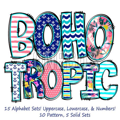 Doodle Numbers, Master Penman, Sketch Letters, Nice Fonts, Alphabet Decor, Sticker Business, Alpha Pack, Computer Projects, Boho Tropical