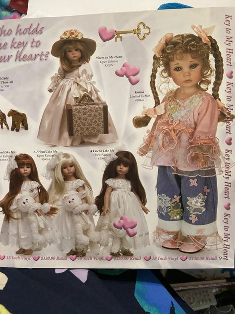 Old Dolls Aesthetic, Old Doll Aesthetic, Antique Dolls Aesthetic, Antique Doll Shop, Old Porcelain Dolls, Vintage Porcelain Dolls, Doll Antique, Antique Porcelain Dolls, Hairstyles For Layered Hair