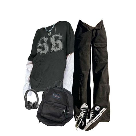 January 4, Y2k Outfits, Grunge Y2k, Swaggy Outfits, Edgy Outfits, Dream Clothes, Casual Look, Retro Outfits, Grunge Fashion