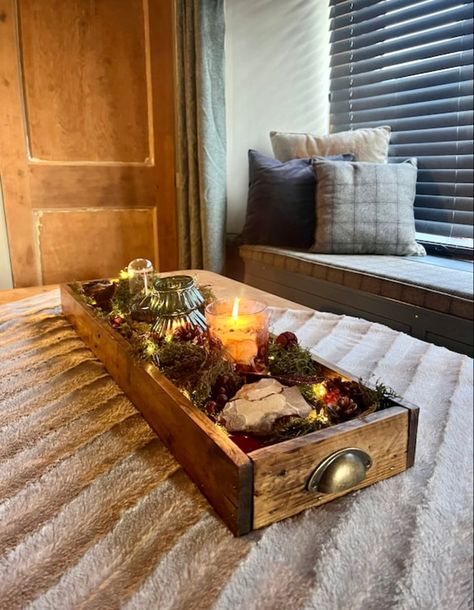 Wooden tray decoration ideas