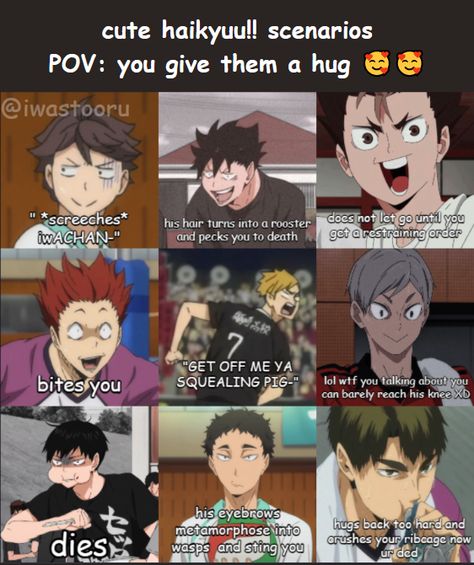 Ushijima And Kageyama, Kageyama X Ushijima, Ushijima X Tendou Fanart, Ushijima X Kageyama, Tendou Satori Headcanon, Baby Kageyama Tobio, Tendou Headcanons, Atsumu Headcanons, Nishinoya Headcanon