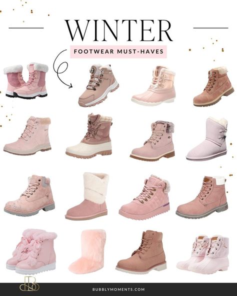 Winter Boots Outfits Snow, Snow Boots 2023, Snow Boots Aesthetic, Booties Outfit Winter, Cute Snow Boots, White Winter Boots, Cute Winter Boots, Stylish Winter Boots, Winter Footwear