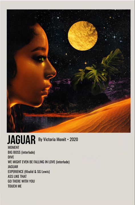 minimal polaroid album cover poster for jaguar by victoria monet Polaroid Album, Money Poster, Minimalist Music, Victoria Monet, Music Poster Ideas, 9 Songs, Music Collage, Music Poster Design, R&b Music