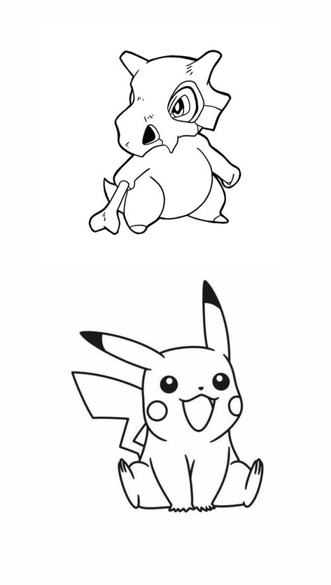 Pokemon Tattoo Ideas, Pokeball Tattoo, Pulse Tattoo, Tattoos Cartoon, Pop Culture Tattoos, Wedding Band Tattoo, Pikachu Tattoo, Character Outline, Pikachu Coloring Page