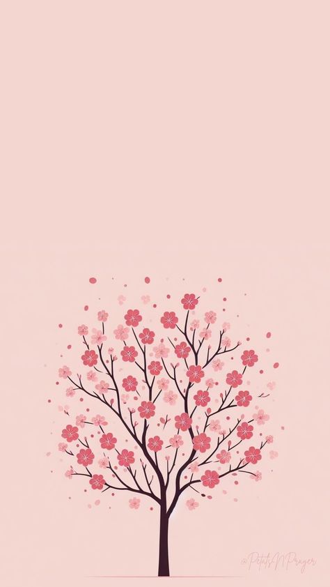 Tree Phone Wallpaper, Instagram Hilight Ideas, Cute Background Pictures, Aesthetic Highlight Covers Instagram Pink, Floral Tree, Cute Blue Wallpaper, Simple Phone Wallpapers, Flower Iphone Wallpaper, Cute Pastel Wallpaper