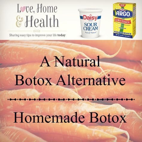 Botox At Home, Diy Botox, Natural Botox, Skin Care Home Remedies, Reflux Diet, Botox Alternative, Natural Alternatives, Homemade Face, Anti Wrinkle Cream