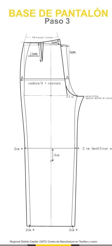 Men Pants Pattern, Pattern Drafting Tutorials, Trousers Pattern, Sewing Pants, Girls Dress Sewing Patterns, Sewing Tutorials Clothes, Fashion Design Patterns, Fashion Sewing Tutorials, Pants Sewing Pattern