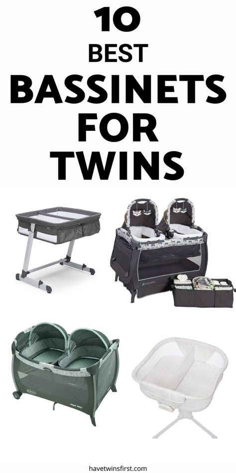 Twin Registry, Twin Baby Gear, Best Bassinet, Church Nursery Decor, Nursery Bassinet, Bedroom Built In Wardrobe, Twin Toddlers, Church Nursery, Expecting Twins