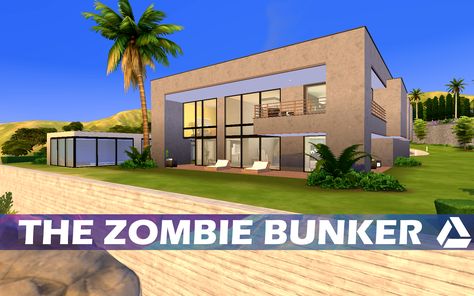 Mod The Sims - The Zombie Bunker Zombie Bunker, Sims 3 Mods, Underground Bunker, Sims 4 Downloads, The Sims 3, Empty Room, Cc Sims, Maine House, Sims 3