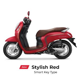 Warna dan Spesifikasi Scoopy 2023 Harganya Honda Scoopy, Honda Motors, Sepeda Motor, Smart Key, Japan, Red