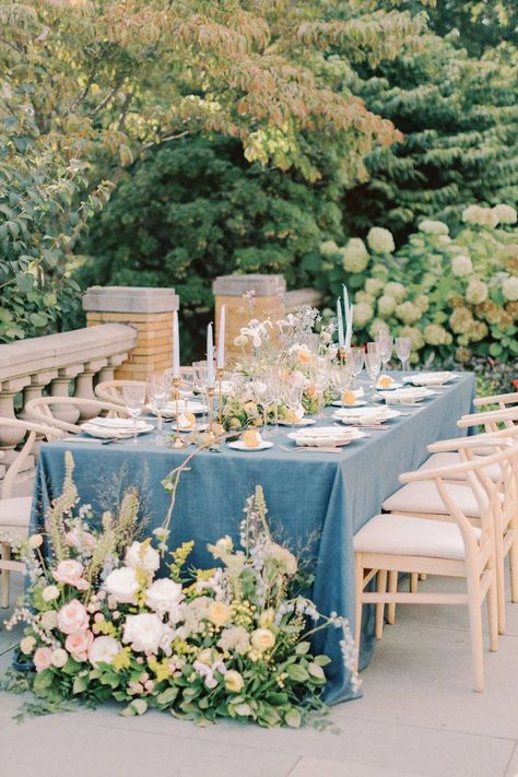 A Guide to Whimsical Wedding Theme | ElegantWedding.ca Whimsical Tablescapes, Whimsical Wedding Theme, Hanging Florals, Whimsical Theme, Traditional Table Setting, Floral Arches, Vintage Table Setting, Rustic Table Setting, French Theme