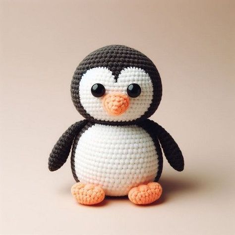 Free Kevin The Penguin Crochet Pattern Penguin Crochet Pattern, Penguin Amigurumi, Penguin Crochet, Crochet Penguin, Penguin Pattern, The Penguin, Amigurumi Free, Amigurumi Free Pattern, Worsted Weight Yarn