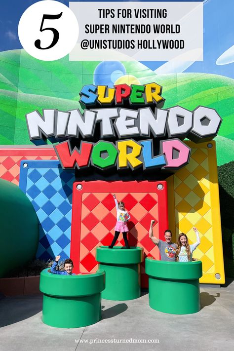 Orlando Florida Universal Studios, Princess Peach Party, Super Nintendo World, Mario And Princess Peach, Super Mario Nintendo, Peach Party, Nintendo World, Arcade Video Games, Super Mario Party