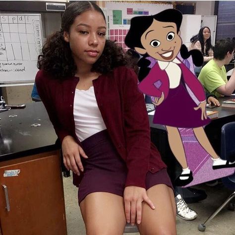 @blackkbombshells on Instagram: “Early Halloween! Penny from "The Proud Family" @brokebibi ❤️” Penny Proud Costume, Penny Proud, School Halloween Costumes, Early Halloween, Character Halloween Costumes, 90s Halloween Costumes, Spirit Week Outfits, Classy Halloween Costumes, Proud Family