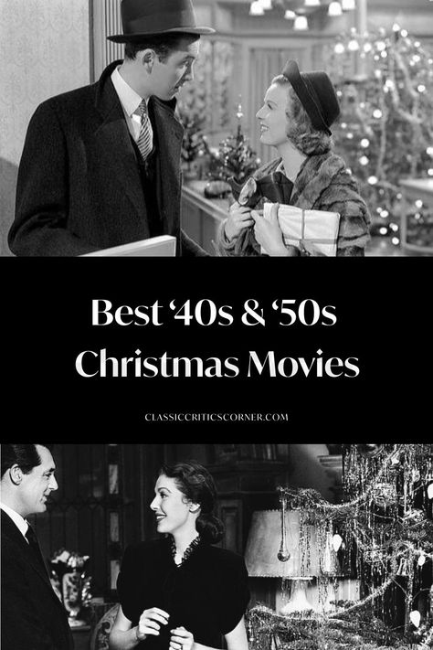 Famous Christmas Movies, Old Christmas Movies, Christmas Drama, Best Classic Movies, 50s Christmas, Christmas Chaos, Top 10 Movies, Winter Movies, Christmas Movies List