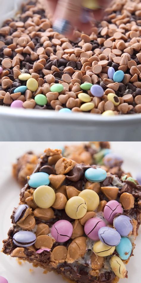 Easter Cookie Bars, Easter Magic, Bunny Bread, Easy Easter Treats, Magic Cookie Bars, Easter Snacks, 1st Easter, Easter 2023, Easter Sweets