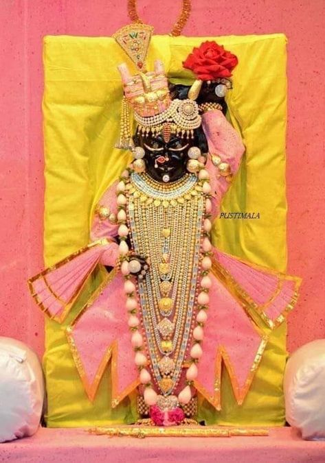 Shreenathji Wallpapers, Laddu Gopal Dress, Krishna Dress, God Wallpaper, Krishna Temple, Kids Canvas Art, Krishna Hindu, Avengers Imagines, Bal Gopal