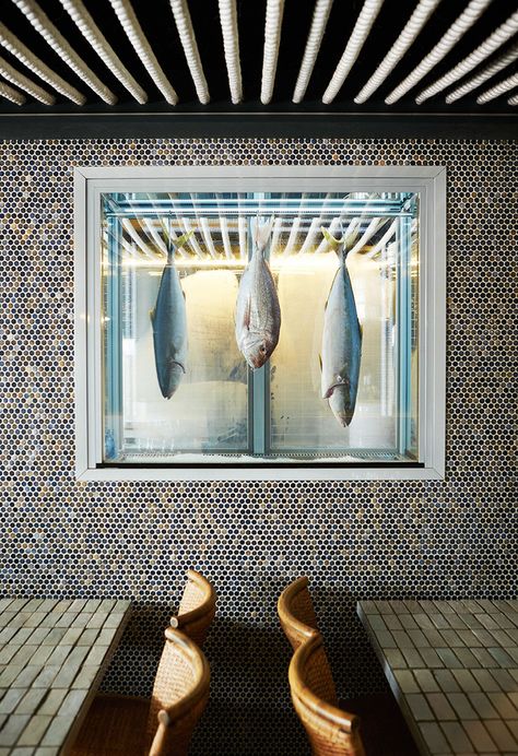 Carnicerias Ideas, Seafood Shop, Fish And Chip Shop, Bar Design Awards, Bar Design Restaurant, Cafe Interior Design, Retail Interior, Restaurant Interior Design, Hospitality Design