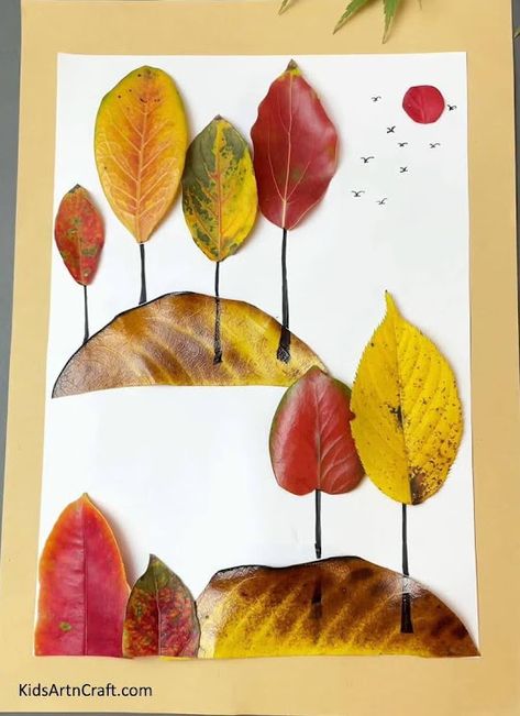 Fall Leaves Craft, Forest Activities, Arts For Kids, Fox Craft, Craft Bird, Leaves Craft, Art Craft Ideas, Bird Singing, Bird Craft