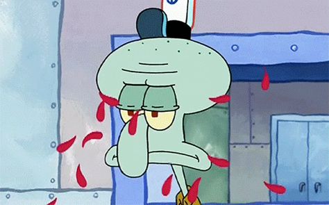 New trending GIF on Giphy Spongebob Squidward, Hate Valentines Day, Squidward Tentacles, Buying Your First Home, Spongebob Memes, Pet Peeves, Bodo, Cheer You Up, Funny Video Memes