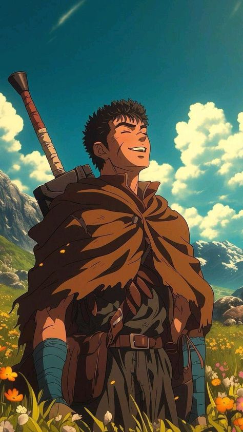 Dayz Standalone Art, Guts Physique, Guts Wallpaper Berserk, Berserk Manga Art, Guts Berserk Art, Berserk Drawing, Berserk Characters, Berserk Aesthetic, Guts Berserk Manga