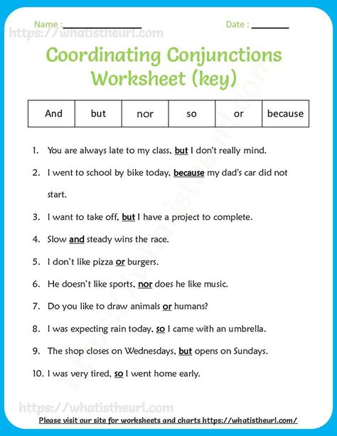 This is exercise 10 on conjunctions. The worksheet contains 10 questions. The answer key is included too. Please download the PDF Conjunctions Worksheet for grade 5 – Exercise 10 Conjunction And Or But Worksheet, Conjunction Worksheet For Grade 2, Conjunctions Worksheet Grade 3, Conjunctions Worksheet With Answers, Fanboys Conjunctions, Fanboys Conjunctions Worksheet, Conjunctions Activities, What Is A Conjunction, Homophones Worksheets