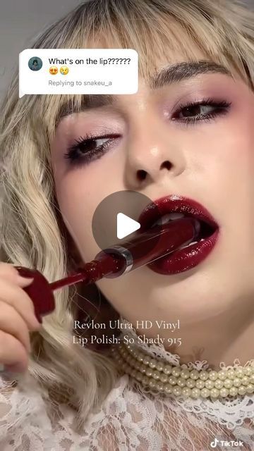 Eileen Amirian on Instagram: "Don’t sleep on @revlon lipsticks and glosses👄 This lip deserves its own video ❤️‍🔥 This shade is their Ultra HD Vinyl Lip Polish in So Shady 915" Revlon Lip Gloss, Revlon Lip, Revlon Lipstick, Vinyl Lips, Alphabet Code, Diy Lotion, Ultra Hd, Lipsticks, Revlon