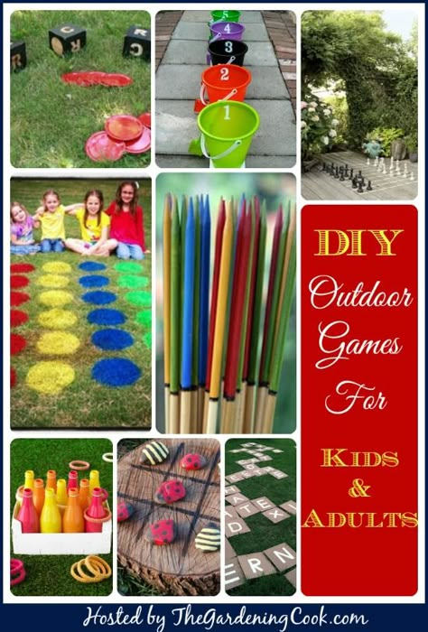 7 Great DIY Outdoor Games and Activities for kids and adults backyard bible camp Check out Dieting Digest Backyard Games For Kids, Outside Games, Outside Fun, Family Reunion Ideas, Outdoor Games For Kids, Reunion Ideas, Backyard Games, Yard Games, Backyard For Kids