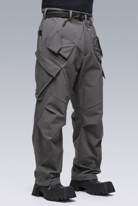 Acronym Clothing, Systems Design, Techwear Pants, Techwear Fashion, Gore Tex Jacket, Tech Fashion, Black Men Fashion, Urban Wear, Cargo Pant