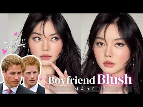 (7) BOYFRIEND BLUSH Makeup by 是妖妖阿- - YouTube Makeup Aesthetic, Blush Makeup, Beauty Trends, Not Mine, Blush, Makeup, Beauty, Make Up