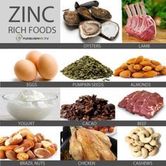 Foods High In Zinc, Zinc Foods, Zinc Rich Foods, Food Facts, Hormone Balancing, Fitness Nutrition, Diet Tips, Diet And Nutrition, Health Remedies