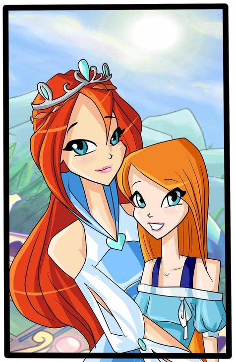 Queen Bloom & Her Daughter Alice Stella Winx, Klub Winx, Bloom Winx Club, Kids Shows, Best Friends Photos, Winx Club, Cute Cartoon Wallpapers, Cute Icons, Monster High