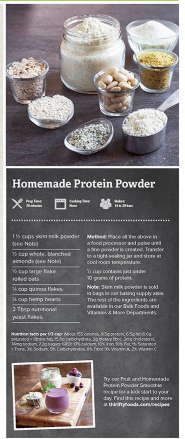 Homemade Protein Powder - saved from Thrifty's flyer The purpose of ViralRang Supplement Zone is to give you exemplary reviews about the best vegan protein powders on the market and also inform you about where to buy them at the most reasonable prices available online. Check the link: https://viralrang.com/best-vegan-protein-powders-review/ Natural Protein Powder Recipes, Homemade Whey Protein Powder, How To Make Protein Powder, Protien Powders Diy, Diy Protein Powder Homemade, Homemade Protein Powder Recipes, Home Made Protein Powder, Diy Protein Powder, Holistic Kitchen