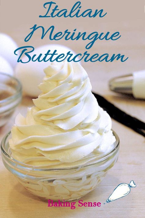 Italian Meringue Buttercream is easier than you think! How-to video showing exactly how the butter will look as you make it. #easy #best #howto #video #popular Italian Buttercream Frosting, Meringue Icing, Italian Butter, Frosting Ideas, Italian Meringue Buttercream, Italian Buttercream, Patisserie Fine, Buttercream Roses, Cake Frosting Recipe